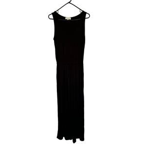 Michael Stars Jersey V Neck Wide Leg Jumpsuit
